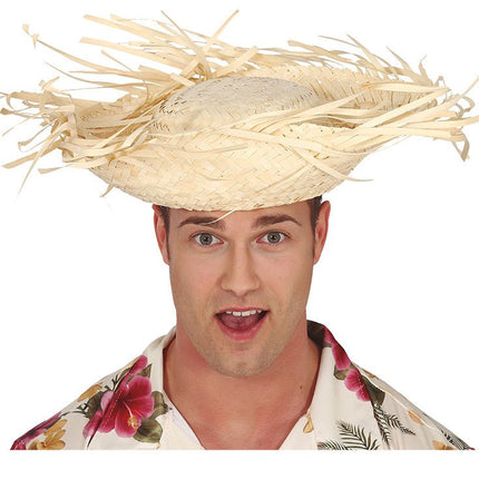 Strohoed Naturel van Fiestas Guirca koop je bij Partywinkel