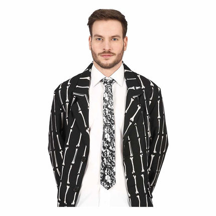 Stropdas Doodshoofden van Fiestas Guirca koop je bij Partywinkel