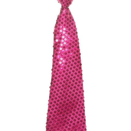 Stropdas pailletten - Partywinkel - 8714438434611