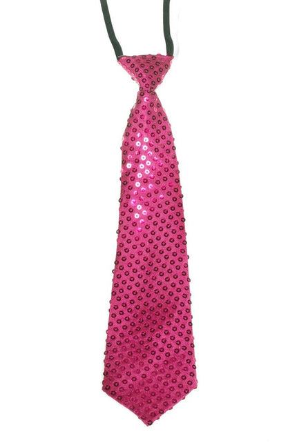 Stropdas pailletten - Partywinkel - 8714438434611