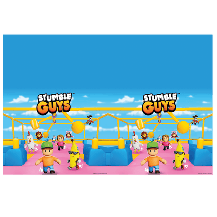 Stumble Guys Tafelkleed 1,8m van Procos koop je bij Partywinkel