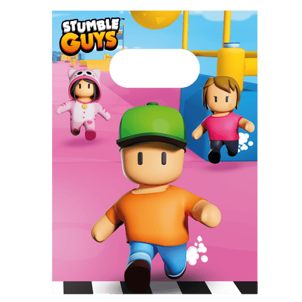 Stumble Guys Uitdeelzakjes 4st van Procos koop je bij Partywinkel