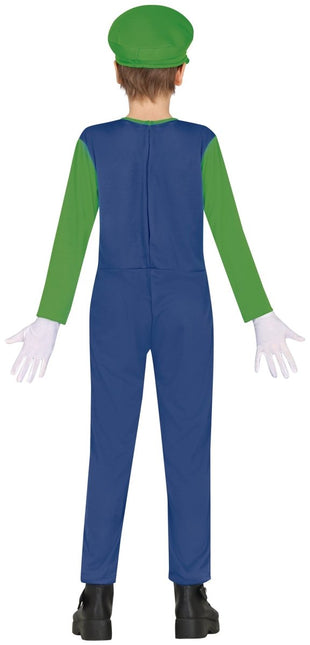 Super Mario Kostuum Jongen Luigi van Fiestas Guirca koop je bij Partywinkel