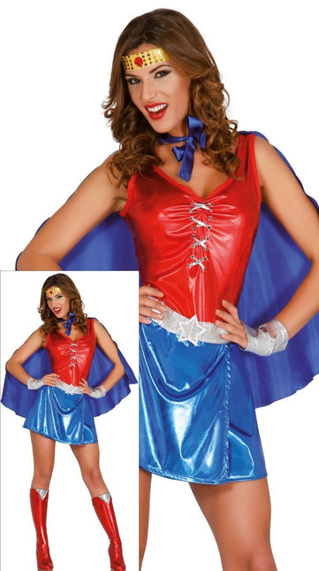Super Woman Kostuum Dames van Fiestas Guirca koop je bij Partywinkel