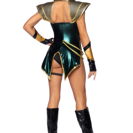 Super Woman Pak Dames Bodysuit Trickster Goddess Leg Avenue - Partywinkel - 714718562872
