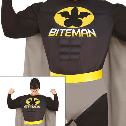 Superheld Kostuum Heren Biteman - Partywinkel - 8434077862049
