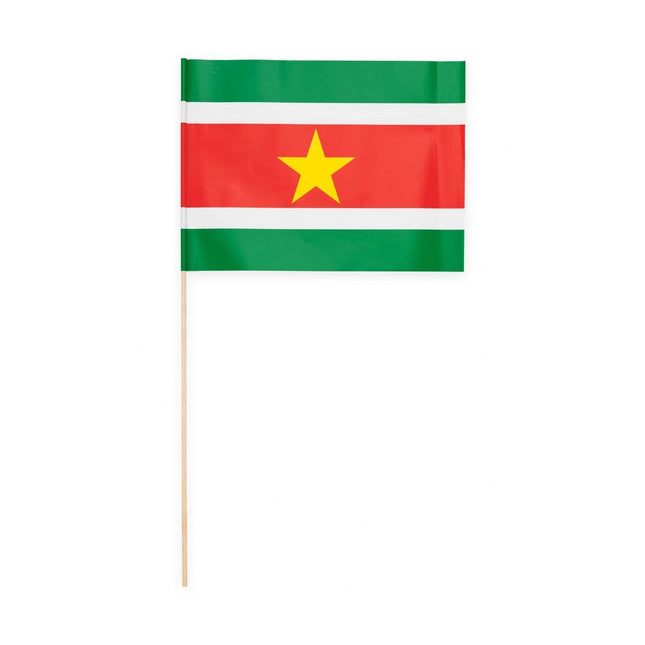 Suriname Vlag 10st van WeFiesta koop je bij Partywinkel