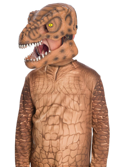 T - Rex Beweegbare Kaak Masker van Rubies koop je bij Partywinkel