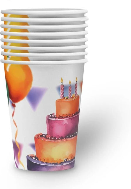 Taart Bekers 250ml van VDV Benefit koop je bij Partywinkel