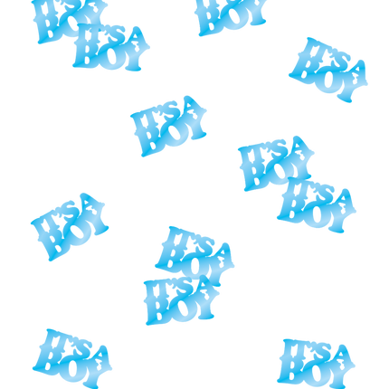 Confetti de Mesa de Nacimiento Azul Claro 14gr