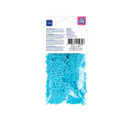 Confetti de Mesa de Nacimiento Azul Claro 14gr