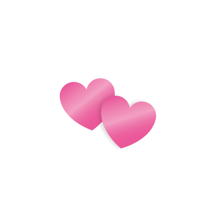 Confeti de Mesa Corazones Rosa 14gr