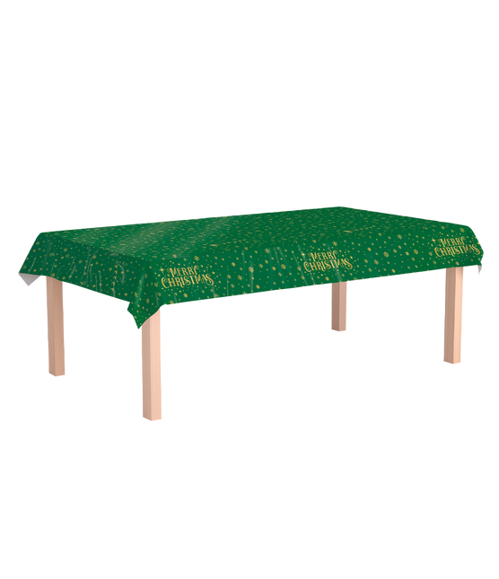 Mantel - Feliz Navidad verde