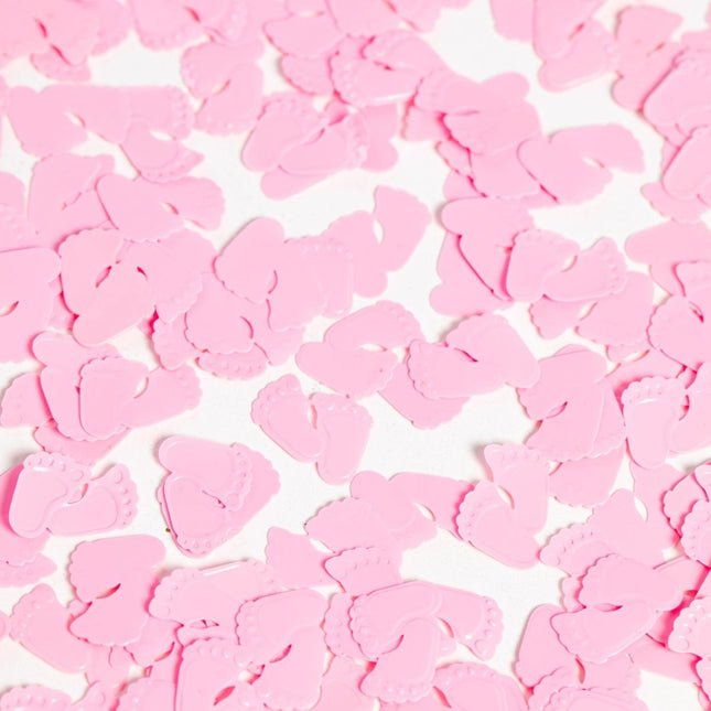 Tafelconfetti Baby Voeten Roze van WeFiesta koop je bij Partywinkel