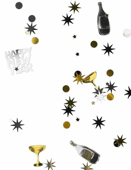 Tafelconfetti Happy New Year 34gr van Riethmueller koop je bij Partywinkel