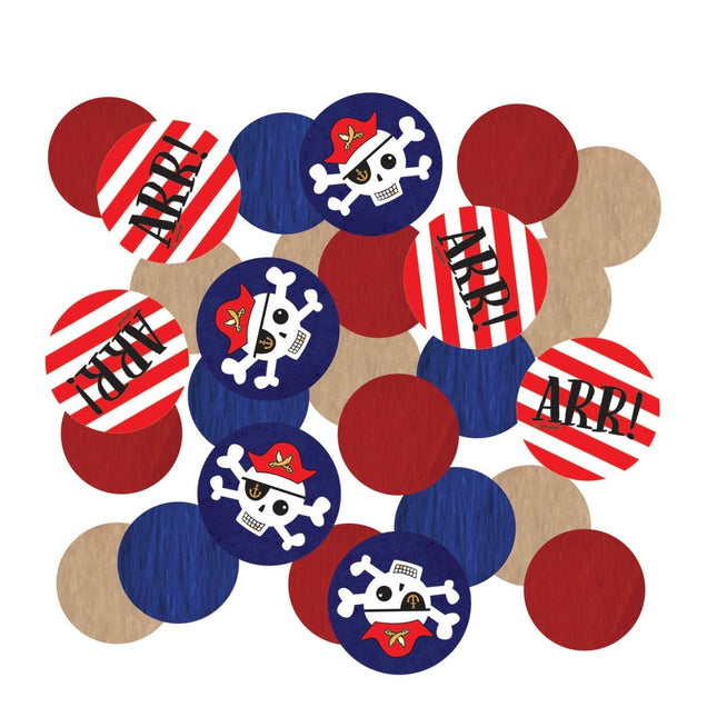 Tafelconfetti Piraten 14g van Riethmueller koop je bij Partywinkel