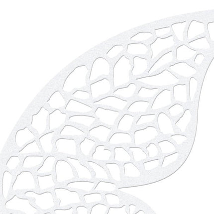 Tafeldecoratie Vlinder Papier Wit 8cm 10st van Partydeco koop je bij Partywinkel