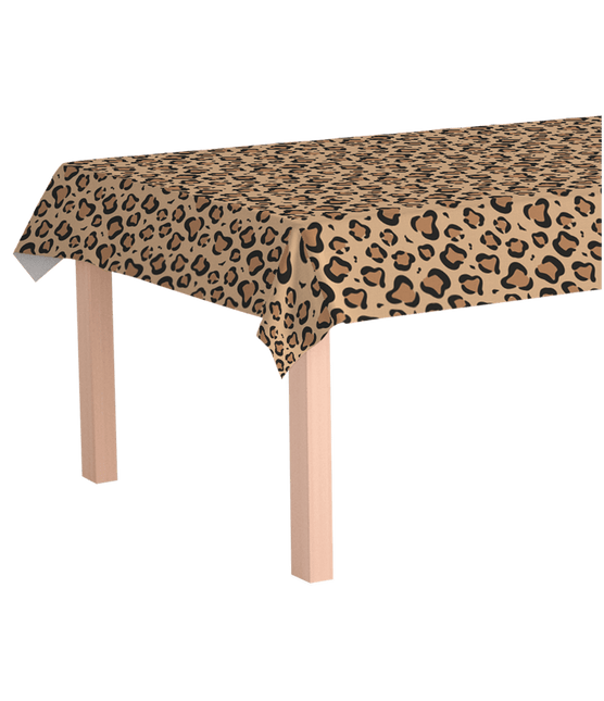 Tafelkleed - Leopard (Safari) van Paper Dreams koop je bij Partywinkel