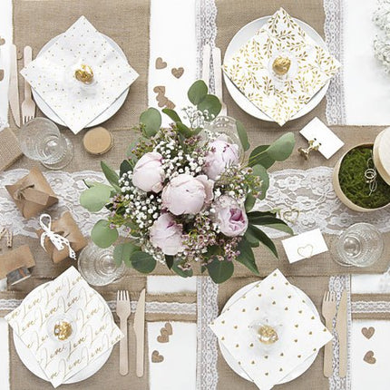 Tafelloper Jute 2,75m van Partydeco koop je bij Partywinkel