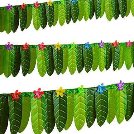 Tafelrandversiering Tropical Met Bananenblad 2,75 M van Widmann koop je bij Partywinkel