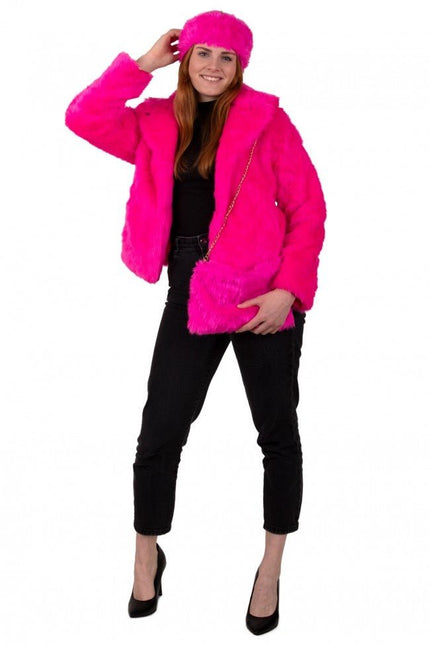 Tasje Plush Pink van PartyXplosion koop je bij Partywinkel
