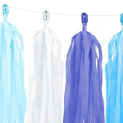 Tassel Slinger Blauw 2m van Partydeco koop je bij Partywinkel