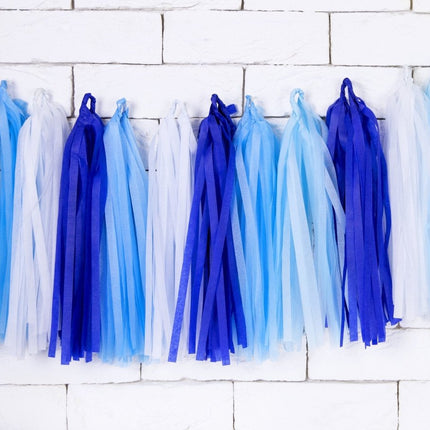 Tassel Slinger Blauw 2m van Partydeco koop je bij Partywinkel