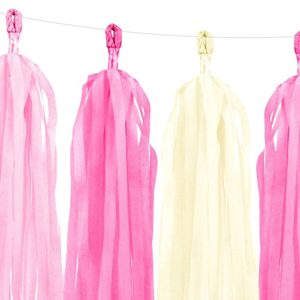 Tassel Slinger Roze 2m van Partydeco koop je bij Partywinkel