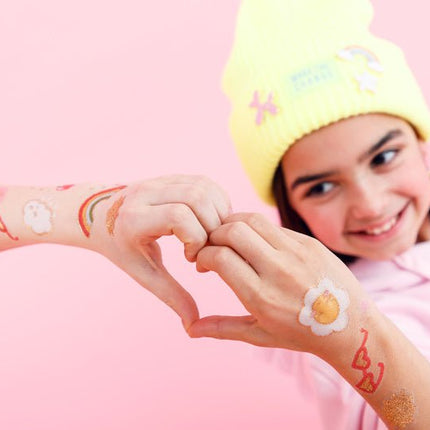 Tattoos Bloemen Mix 14st van Partydeco koop je bij Partywinkel