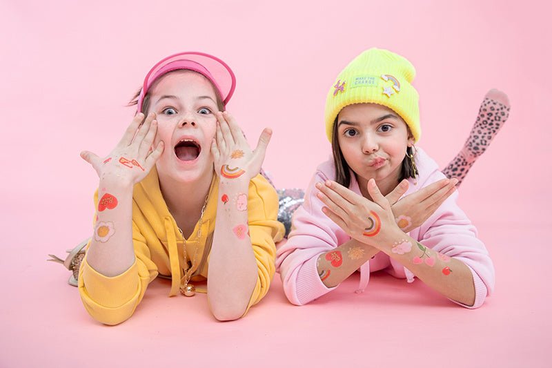 Tattoos Bloemen Mix 14st van Partydeco koop je bij Partywinkel