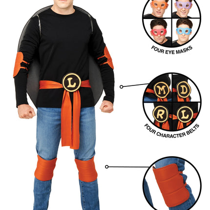 Conjunto de disfraz de Tortuga Ninja Mutante