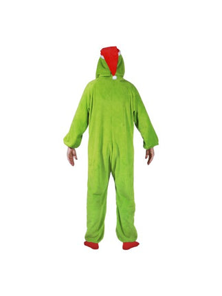 Kigurumi del Grinch, verde, 190 cm
