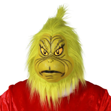 Máscara del Grinch, verde