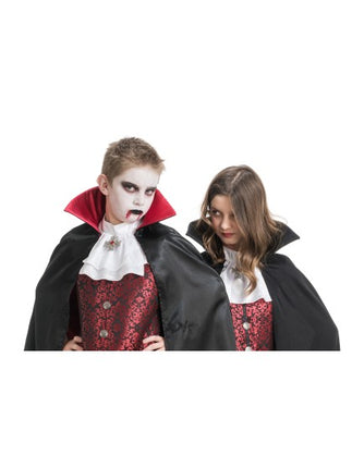 Disfraz de Theodor Vampiro para niño, negro y rojo