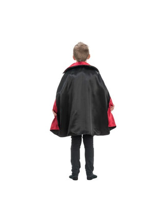 Disfraz de Theodor Vampiro para niño, negro y rojo