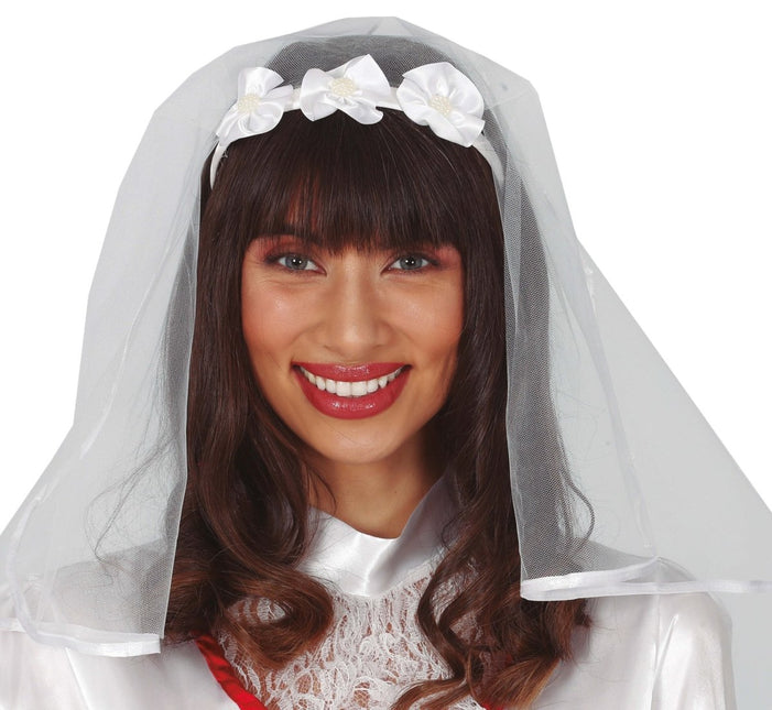 Tiara Bruidssluier van Fiestas Guirca koop je bij Partywinkel