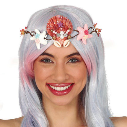 Tiara Schelp van Fiestas Guirca koop je bij Partywinkel