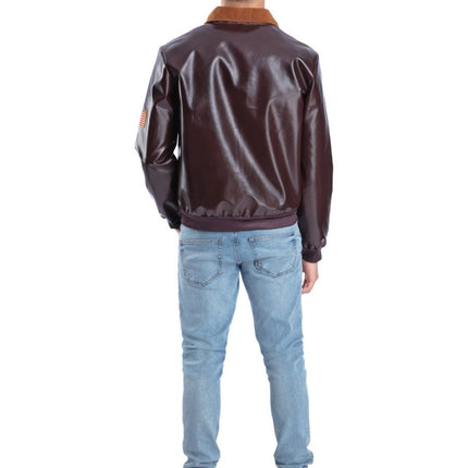 Top Gun Bomber Jas, Bruin van Smiffys koop je bij Partywinkel