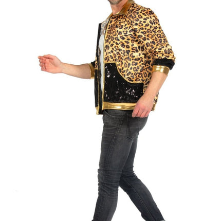 Trainingsjas Fout Heren Panter van Wilbers & Wilbers koop je bij Partywinkel