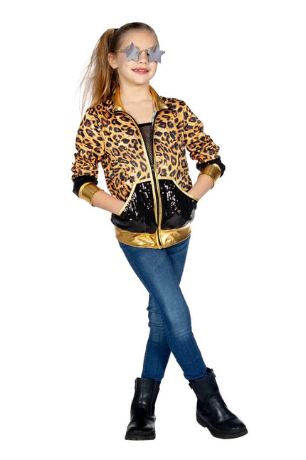 Trainingsjas Fout Kind Panter van Wilbers & Wilbers koop je bij Partywinkel