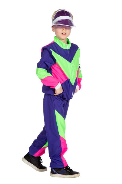 Trainingspak Jaren 80 Kind van Wilbers & Wilbers koop je bij Partywinkel