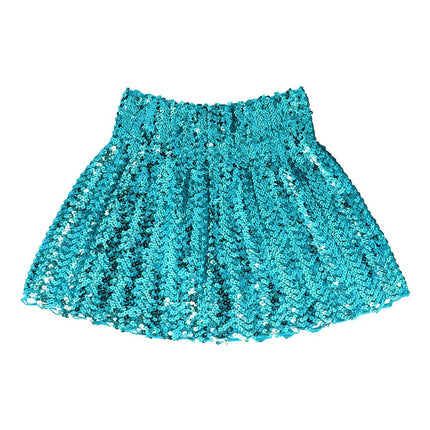 Turquoise Rok Glitters van Boland koop je bij Partywinkel