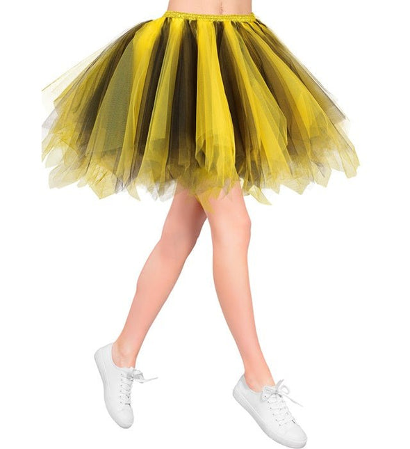Tutu Geel/Zwart van Widmann koop je bij Partywinkel