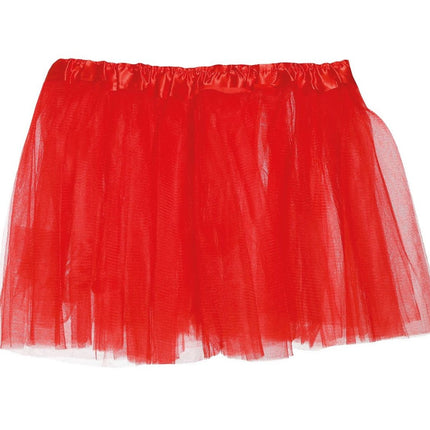 Tutu Kind Rood 31cm van Fiestas Guirca koop je bij Partywinkel