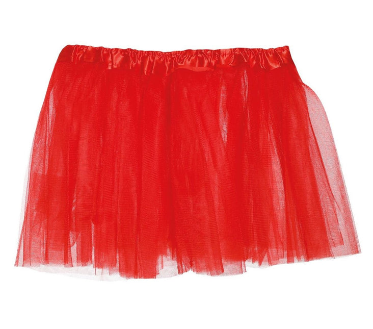 Tutu Kind Rood 31cm van Fiestas Guirca koop je bij Partywinkel