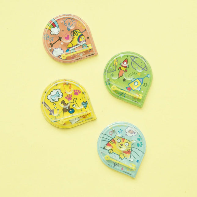 Uitdeelcadeautjes Flipperkastjes 5,1cm 4st van Unique koop je bij Partywinkel