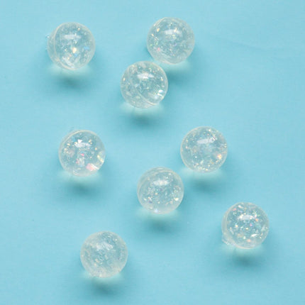 Uitdeelcadeautjes Stuiterballen Doorzichtig 3cm 8st van Unique koop je bij Partywinkel