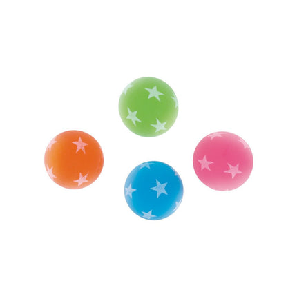 Uitdeelcadeautjes Stuiterballen Glow In The Dark 3cm 8st van Unique koop je bij Partywinkel