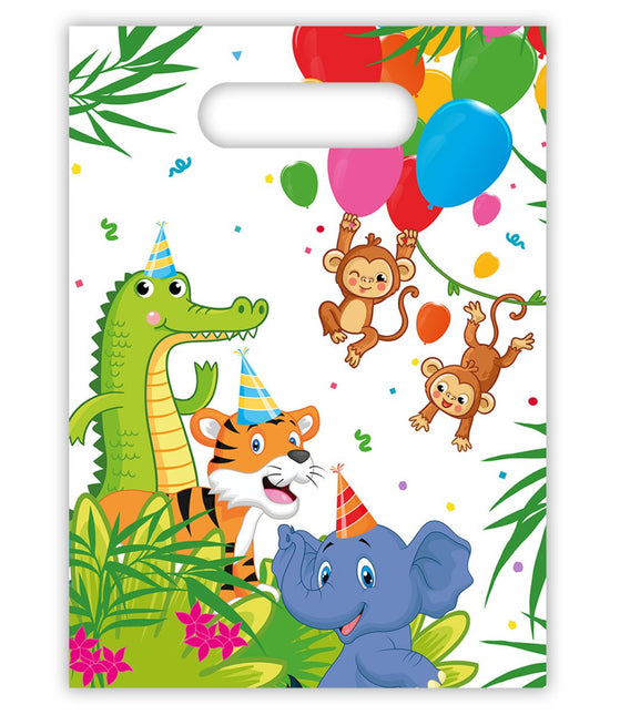 Uitdeelzakjes Jungle Balloons 6st van Procos koop je bij Partywinkel