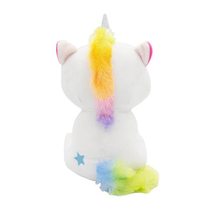 Unicorn Ballon Gewicht 2 - In - 1 Knuffel 21cm van Riethmueller koop je bij Partywinkel